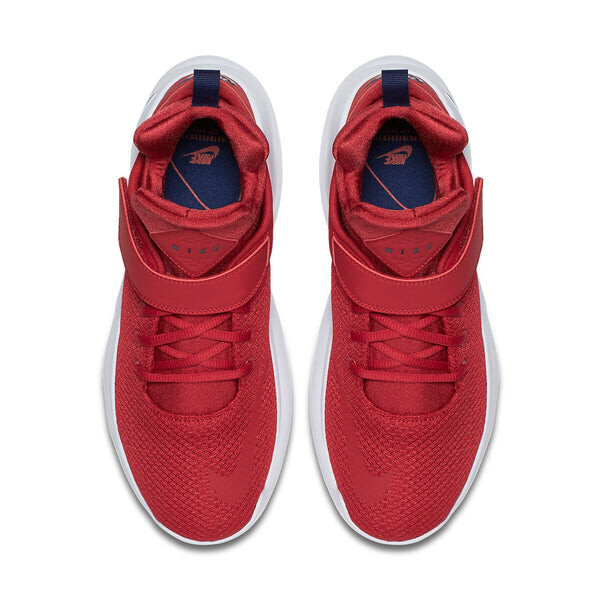 Кроссовки kwazi back to the future сокращенное издание красные Nike, белый — фото 4