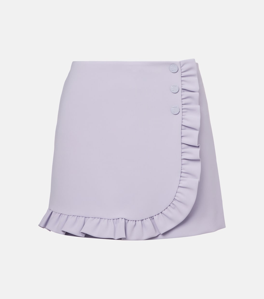 

Рюшированная мини-юбка Tory Burch, Lilac Whisper