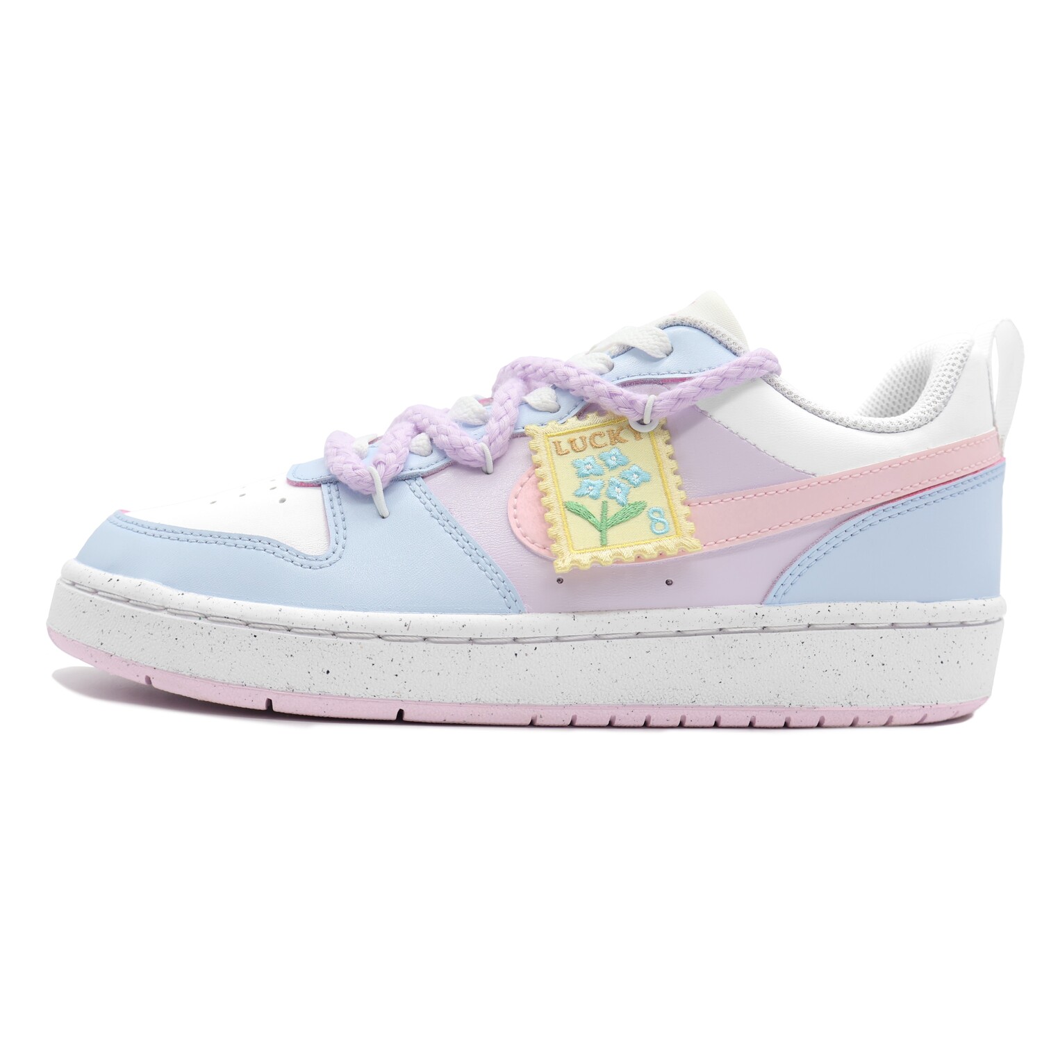 

Кроссовки Nike Court Borough Skateboarding Shoes Unisex Low-top Pink, Blue, Purple, голубой, Синий, Кроссовки Nike Court Borough Skateboarding Shoes Unisex Low-top Pink, Blue, Purple, голубой