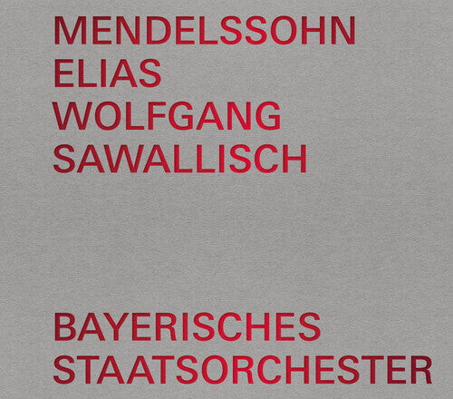 

CD диск Mendelssohn / Fassbaender / Schreier: Elias