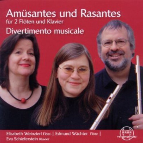 

CD диск Mozart / Divertimento Musicale: Amusantes & Rasantes for 2 Flute &Piano