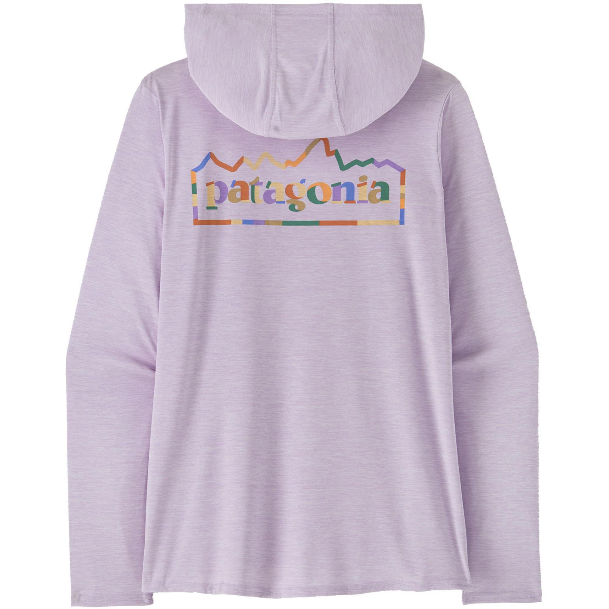 Женская толстовка Capilene Cool Daily с графическим принтом Patagonia, Unity Fitz/Foxglove Purple — фото 3