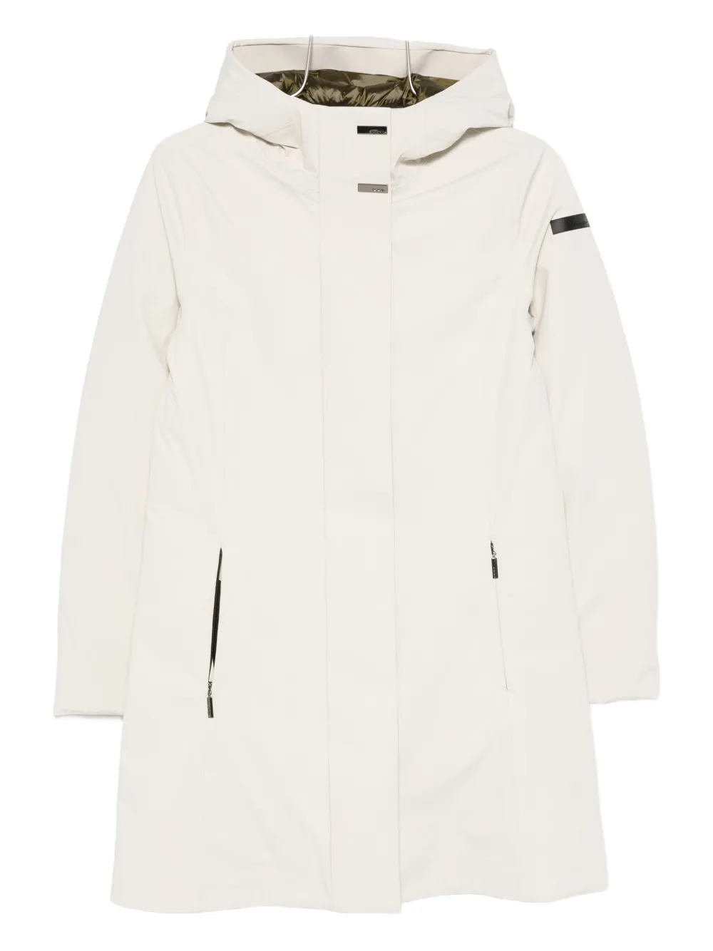 

Пальто с капюшоном Roberto Ricci Designs, кремовый