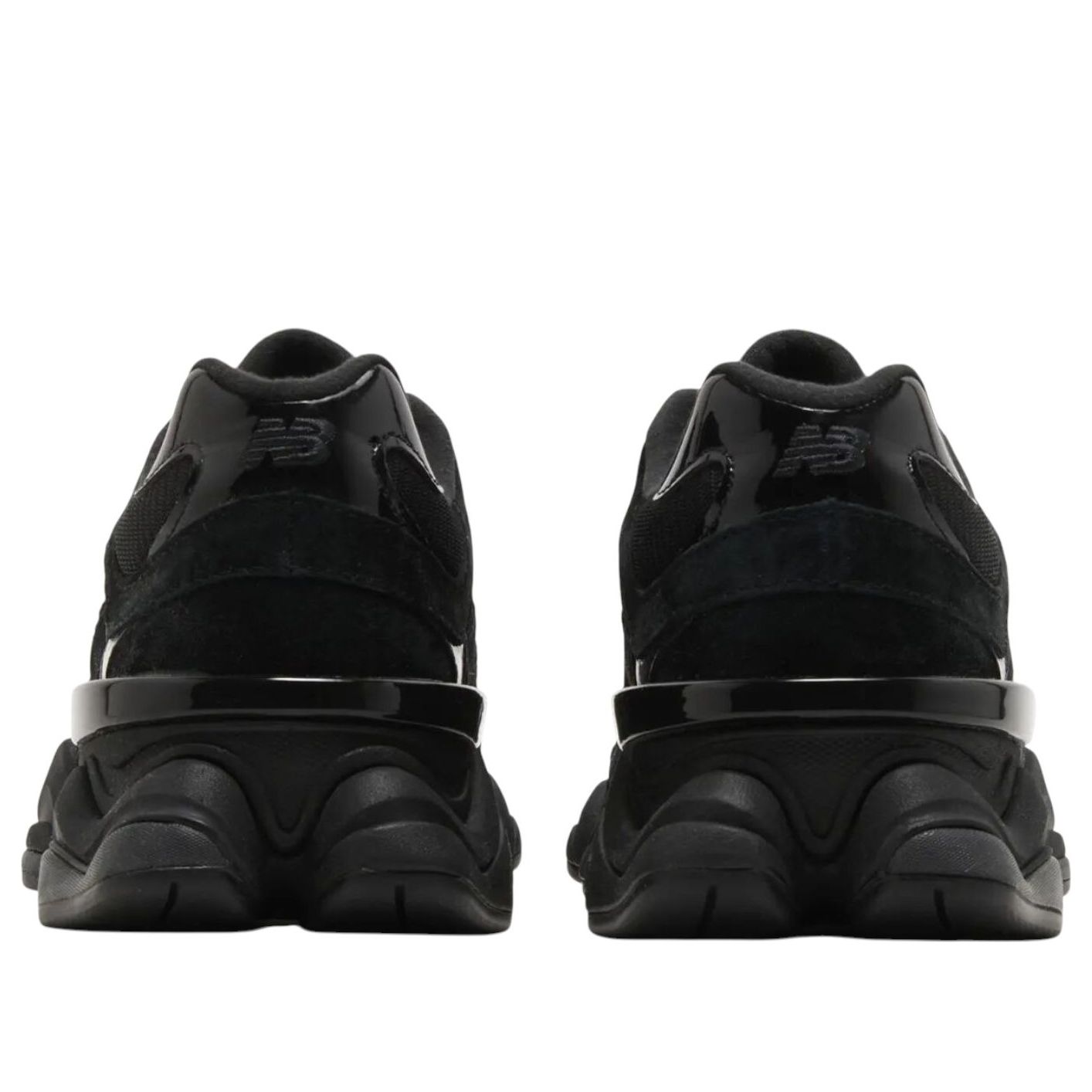 Кроссовки New Balance 9060 'Triple Black Patent' — фото 3