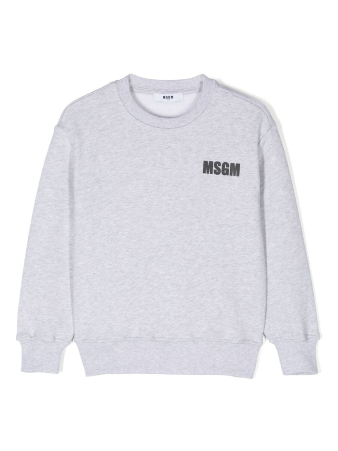 

MSGM Kids толстовка с логотипом, серый