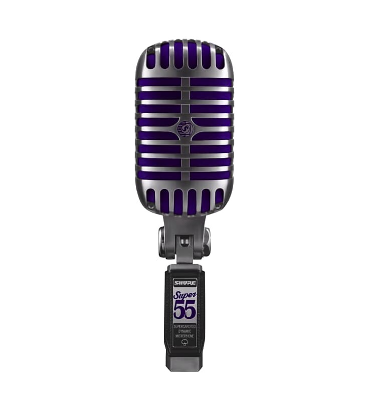 

Вокальный микрофон Shure Super 55 Deluxe Supercardioid Dynamic Microphone
