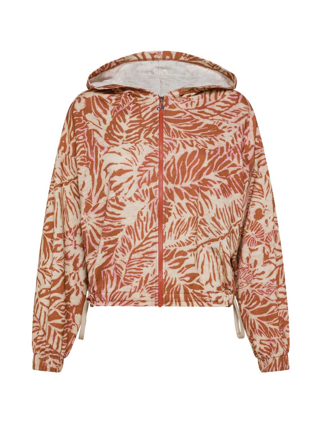 

DEHA Толстовка с молнией цвета коньяк, Оранжевый, DEHA Толстовка с молнией цвета коньяк