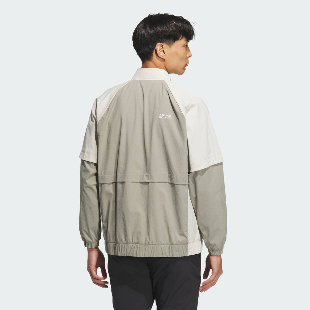 Куртка Track на молнии Adidas, beige — фото 2