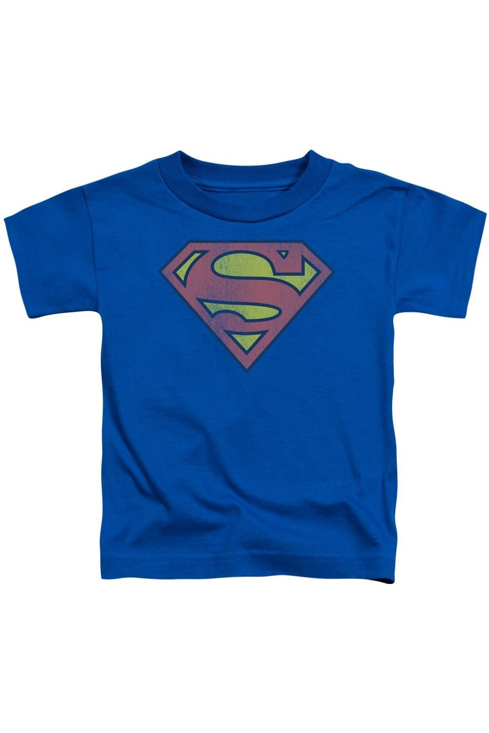 

Футболка DC Comics с ретро-логотипом Супермена в винтажном стиле для детей Gildan, синий