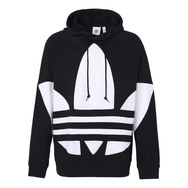 

Толстовка Men's adidas originals Large Logo Drawstring Black Pullover, черный