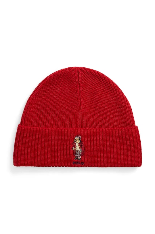 

Шапка с добавлением шерсти Polo Ralph Lauren, красный