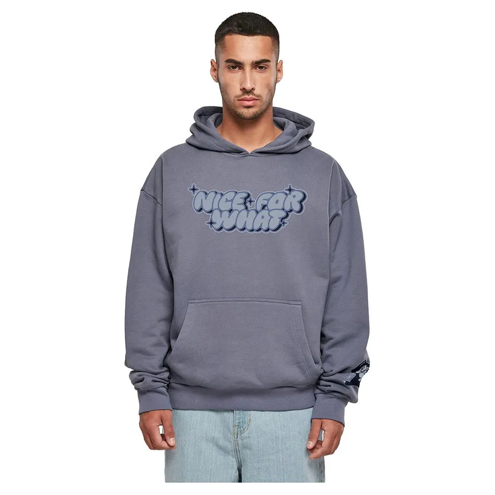 

Худи Mister Tee Nice For What Heavy Oversize, синий