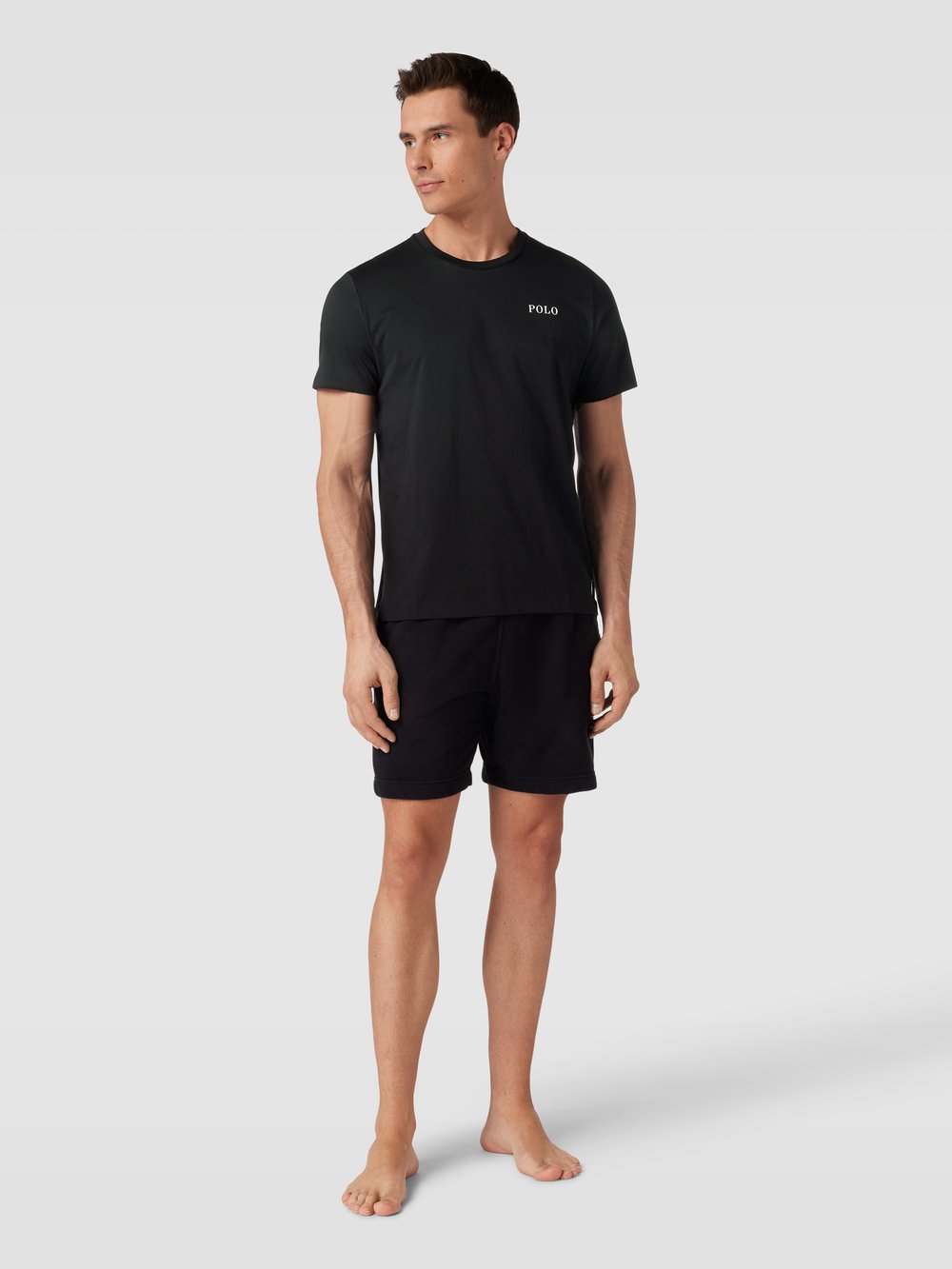 

Футболка с этикеткой, модель «LIQUID COTTON» Polo Ralph Lauren Underwear, черный