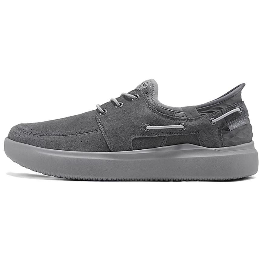 

Низкие повседневные туфли Slip-ins, устойчивые к истиранию, серые, мужские Skechers, Gray