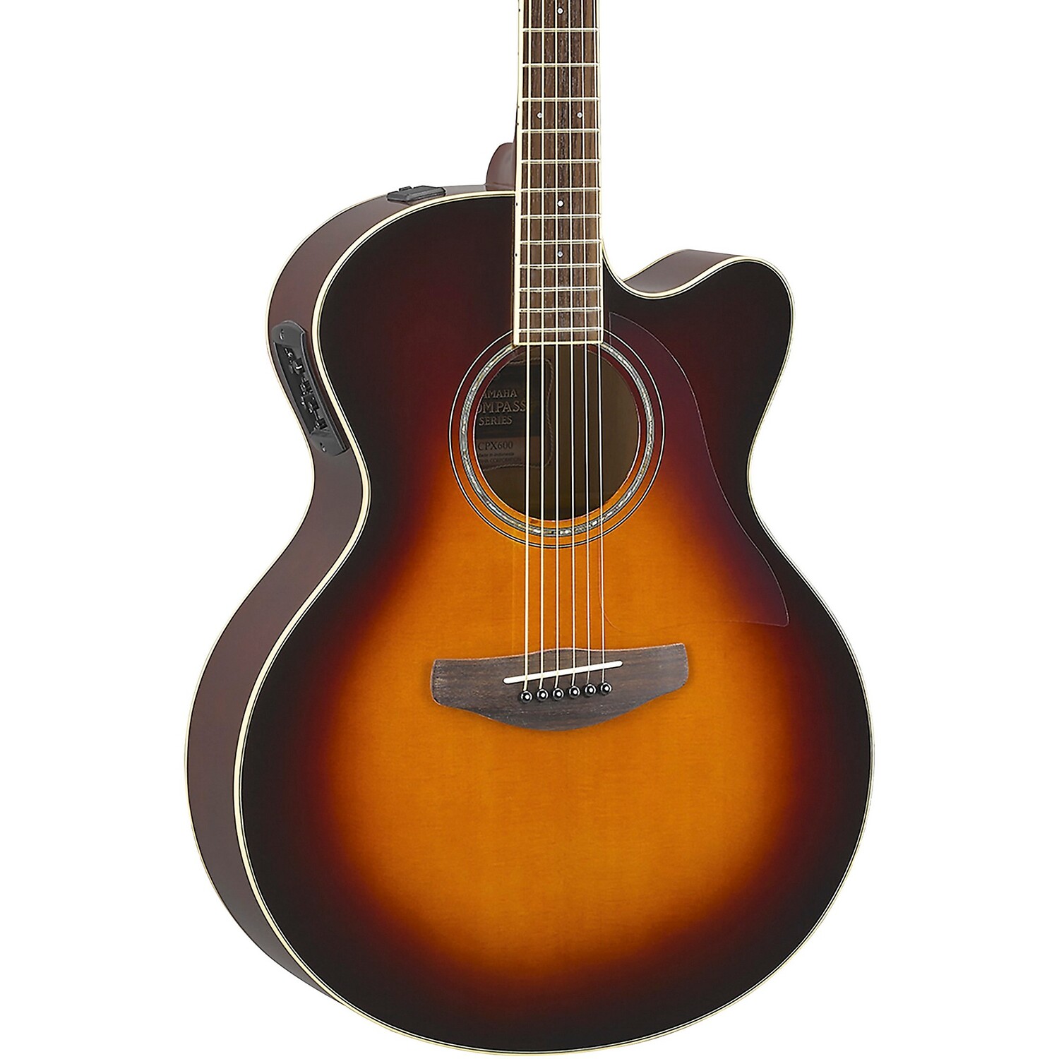

Акустически-электрическая гитара Yamaha CPX600 Medium Jumbo Old Violin Sunburst