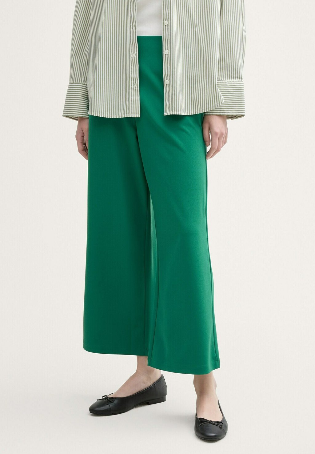 

Брюки EASY CULOTTE TOM TAILOR DENIM, зеленый