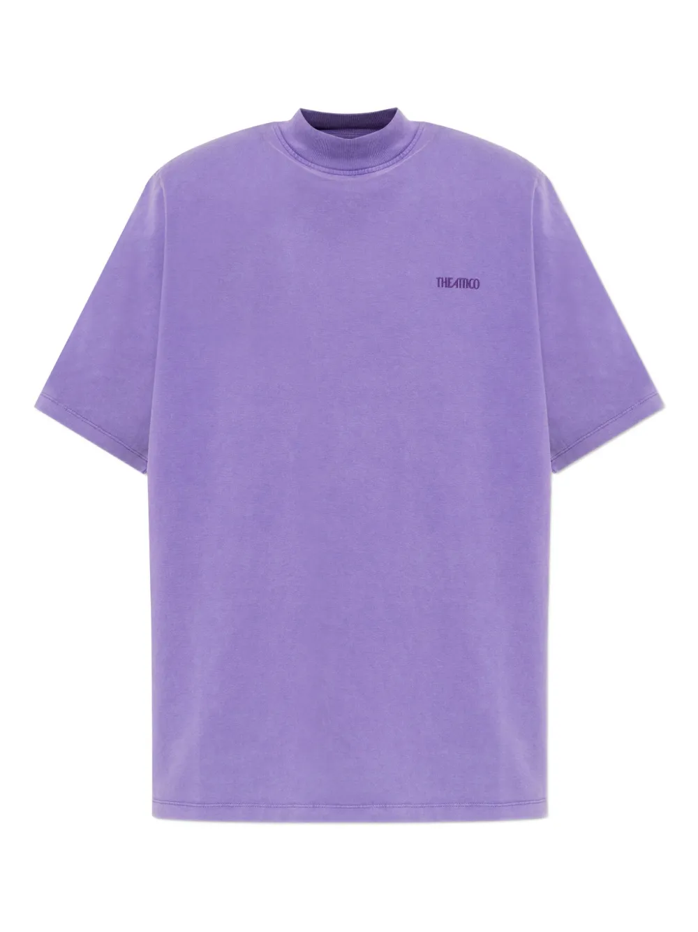 

Топ с вышитым логотипом The Attico, фиолетовый