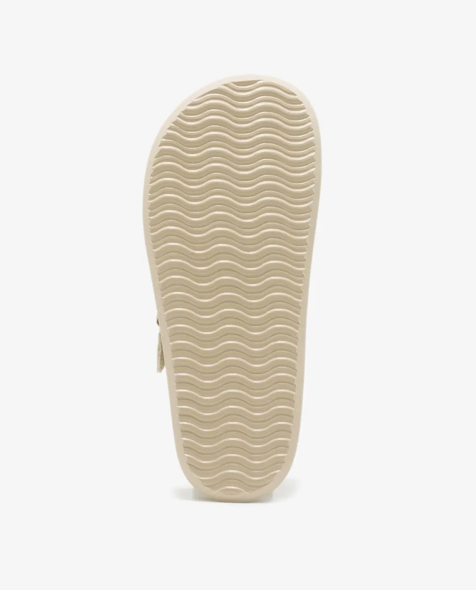 Женские сабо с подкладкой из вельвета Vibe clog D.Franklin, бежевый — фото 4