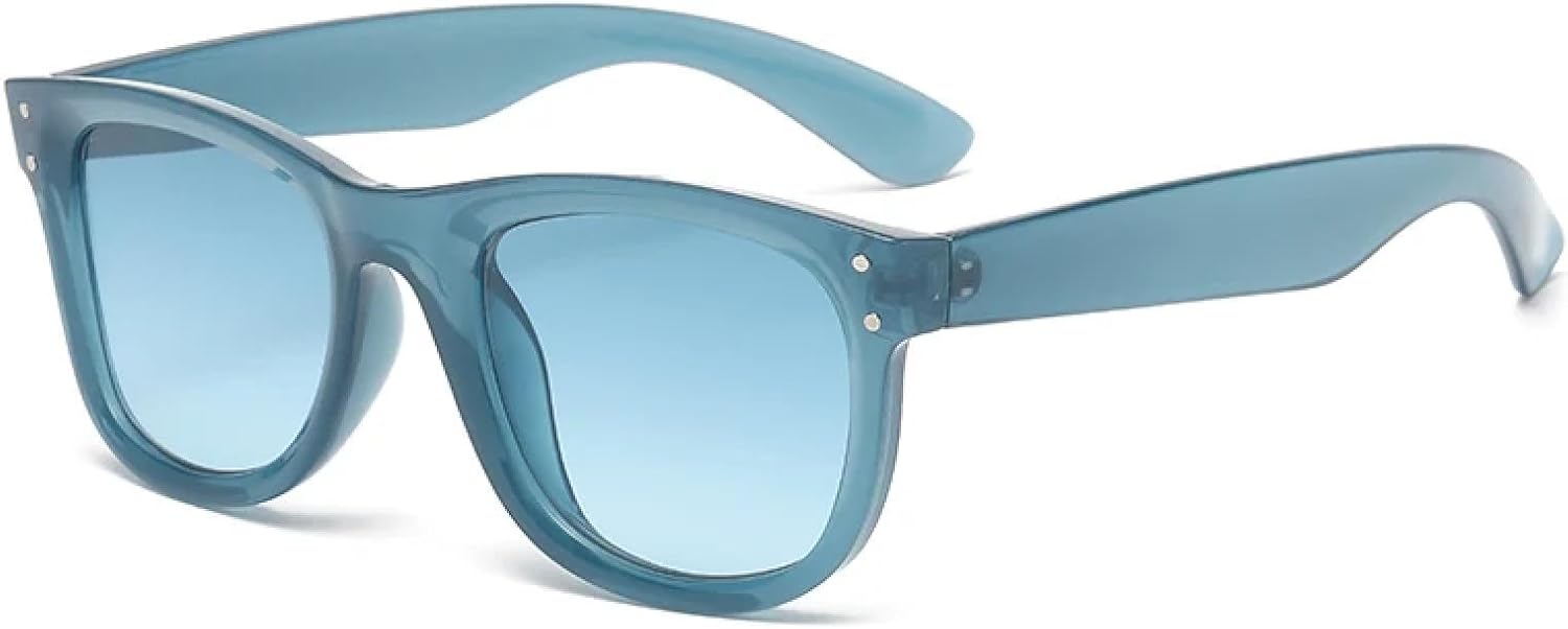 

Солнцезащитные очки овальной формы с большой оправой для женщин, для езды на велосипеде на открытом воздухе и занятий спортом, с защитой от УФ-излучения UV400 TVTBBVV, Blue