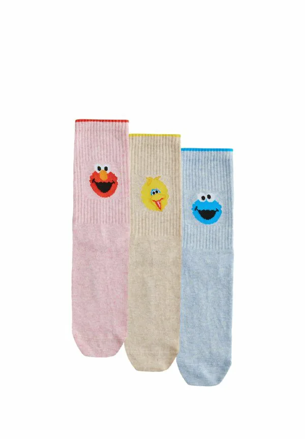 3 упаковки носков Next, Sesame Street License