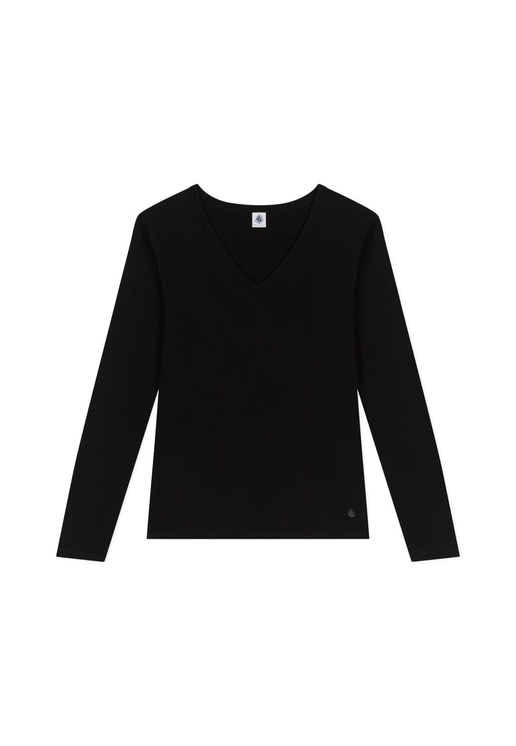 

Топ с длинными рукавами L'ICONIQUE Petit Bateau, черный