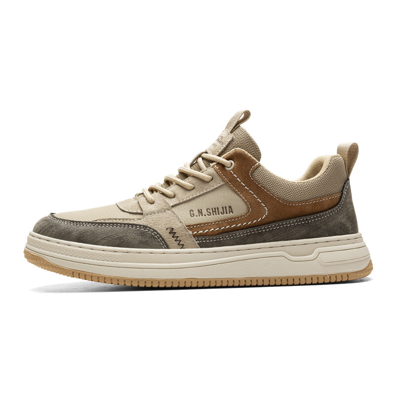

Кроссовки G.N.SHIJIA Skateboarding Shoes Men High-top, черный
