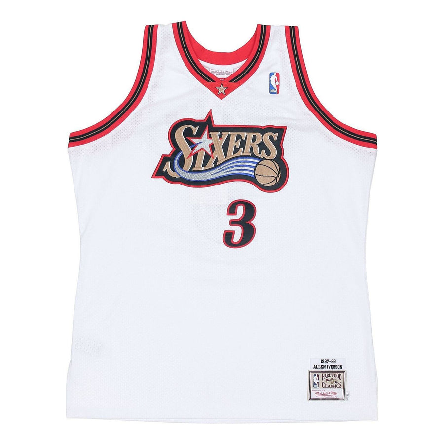 

Джерси Mitchell & Ness NBA Allen Iverson Philadelphia 76ers 1997/98 Home Jersey #3, белый