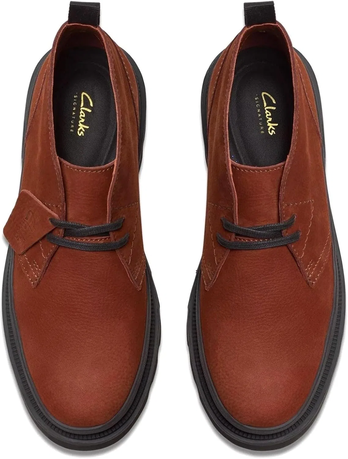 Мужские ботинки Clarks Badell DB, коричневый — фото 3