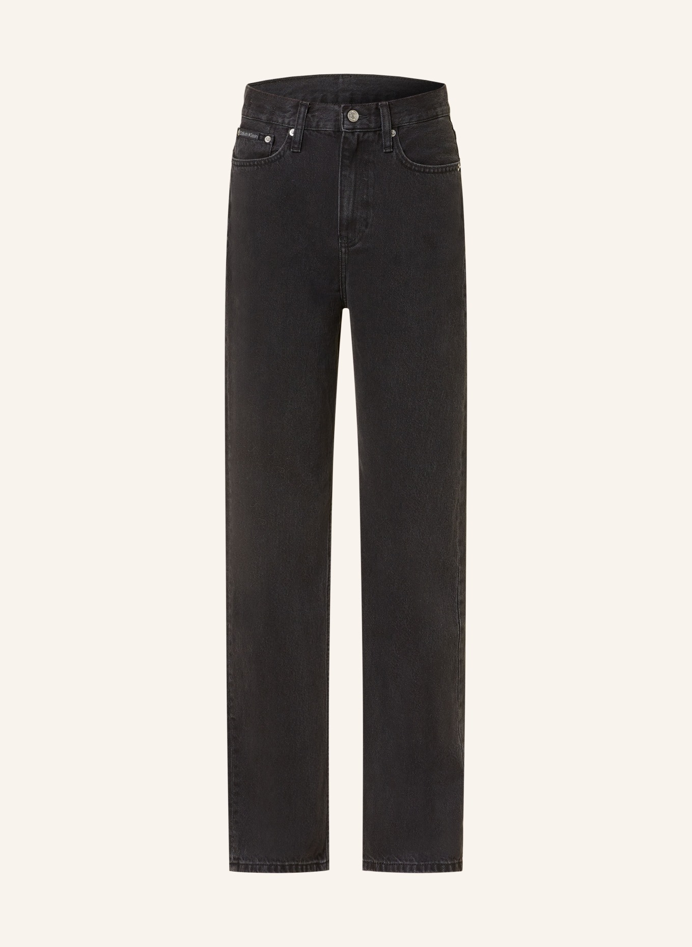 

Прямые джинсы Calvin Klein Jeans, черный