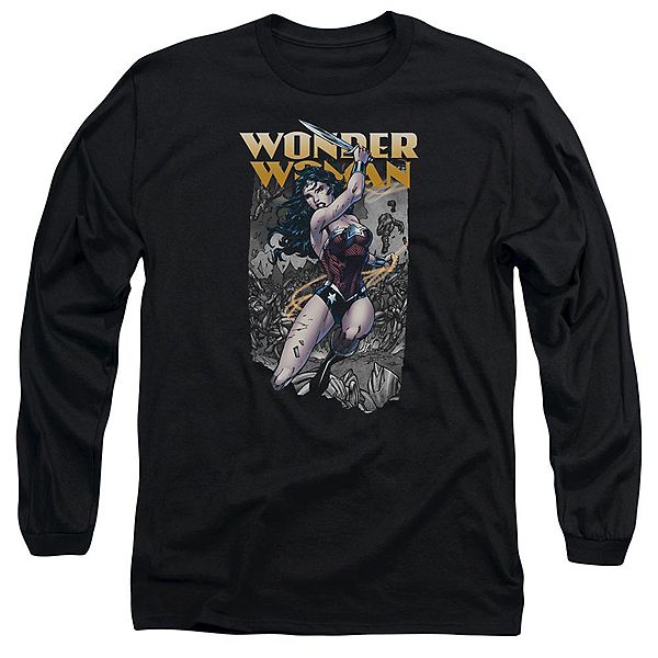 

Футболка с длинным рукавом Justice League of America Wonder Woman Licensed Character