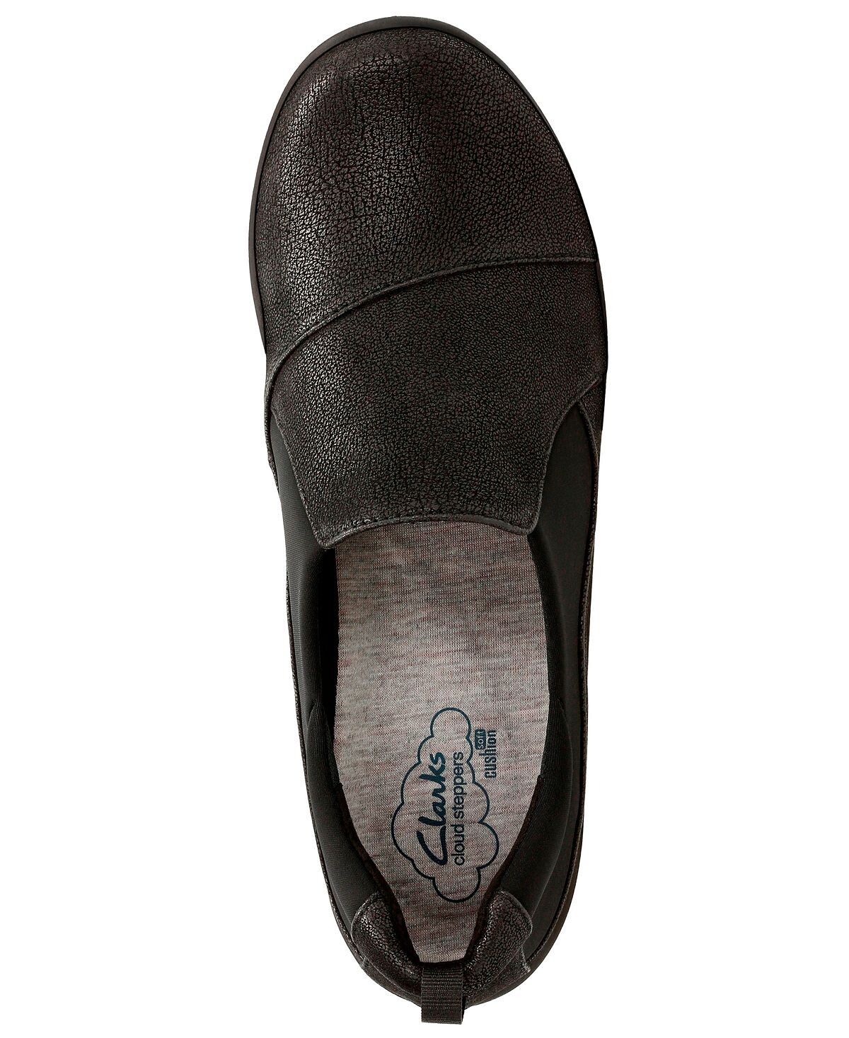 Женские туфли на плоской подошве Cloudsteppers Sillian Paz Clarks, черный — фото 4