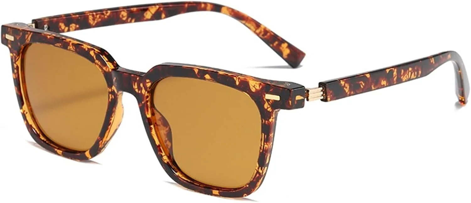 

Поляризованные солнцезащитные очки в коробчатой ​​оправе для мужчин и женщин, для улицы, отдыха на природе и пляжа (Цвет: B, Размер: Средний) MTZJH, One Color