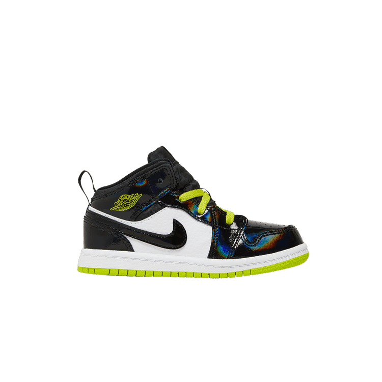 

Кроссовки Air Jordan Air Jordan 1 Mid TD 'Black Cyber', черный