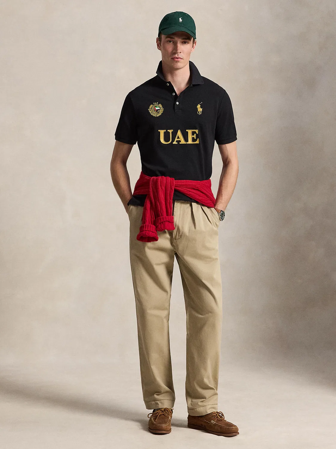 Рубашка Polo Ralph Lauren черного цвета — фото 4
