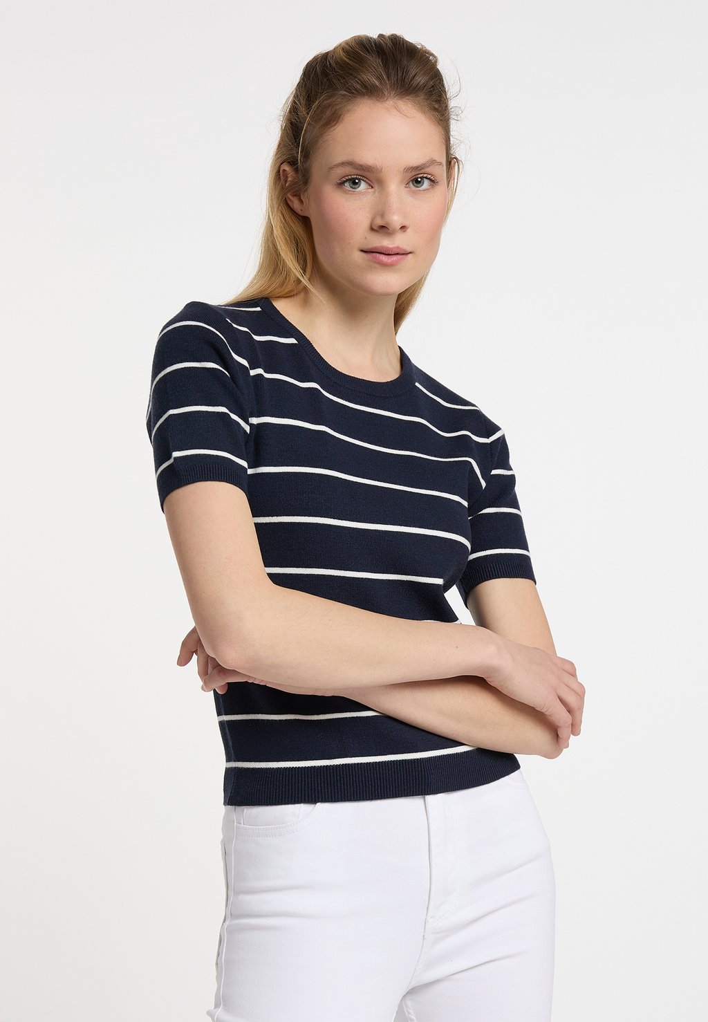 

Футболка с принтом SHORT-SLEEVED DreiMaster, синий