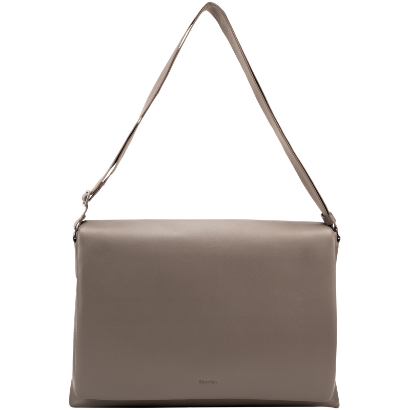 

Calvin Klein Синтетическая поясная сумка мужская бежевая, NZ8-Taupe