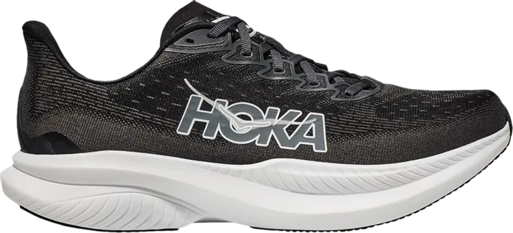 

Кроссовки Wmns Mach 6 Wide 'Black White', черный