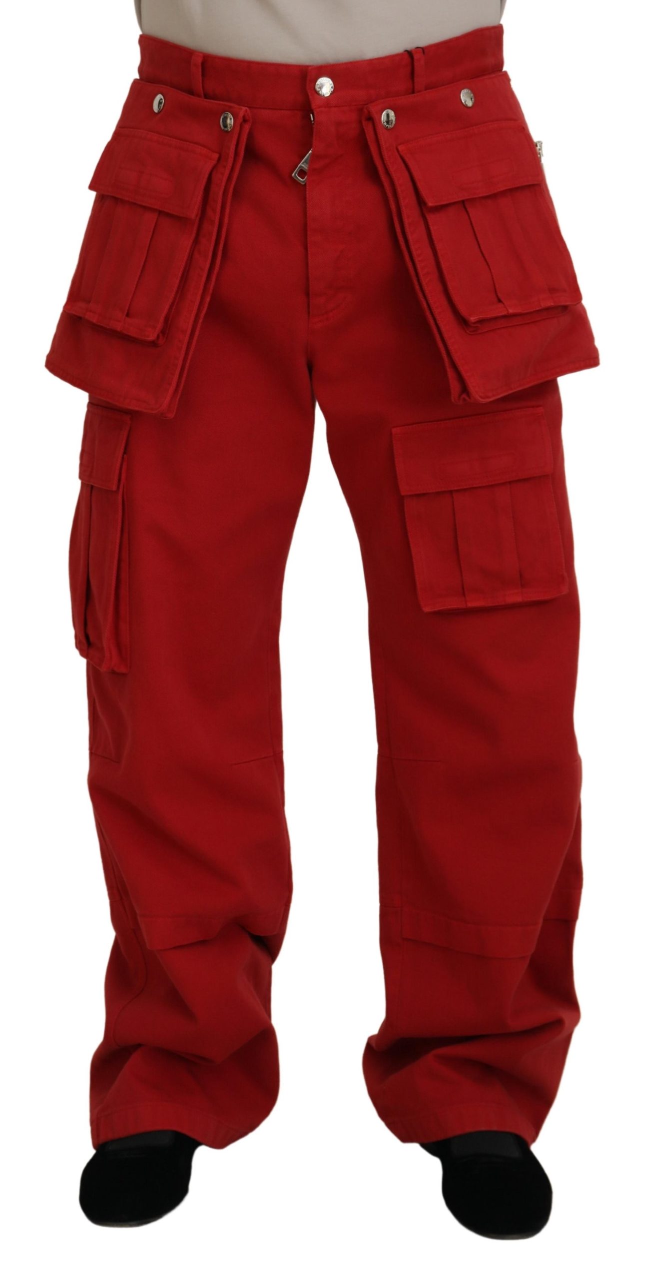 

Изысканные алые брюки Carpenter Dolce & Gabbana, красный