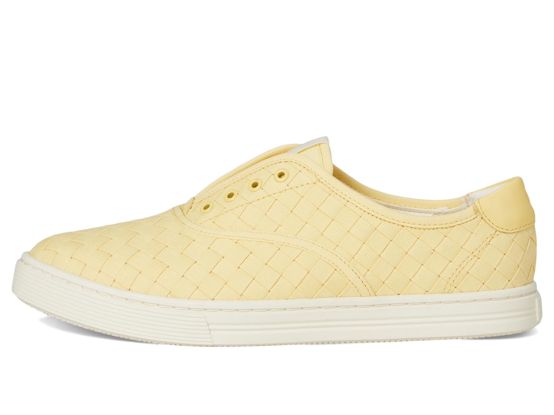 Кроссовки Cole Haan Grandpro Harbor Sneakers, цвет Pale Banana Woven Canvas/Leather/Ivory — фото 4