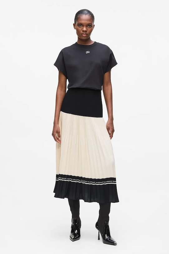 

Юбка Karl Lagerfeld, черный