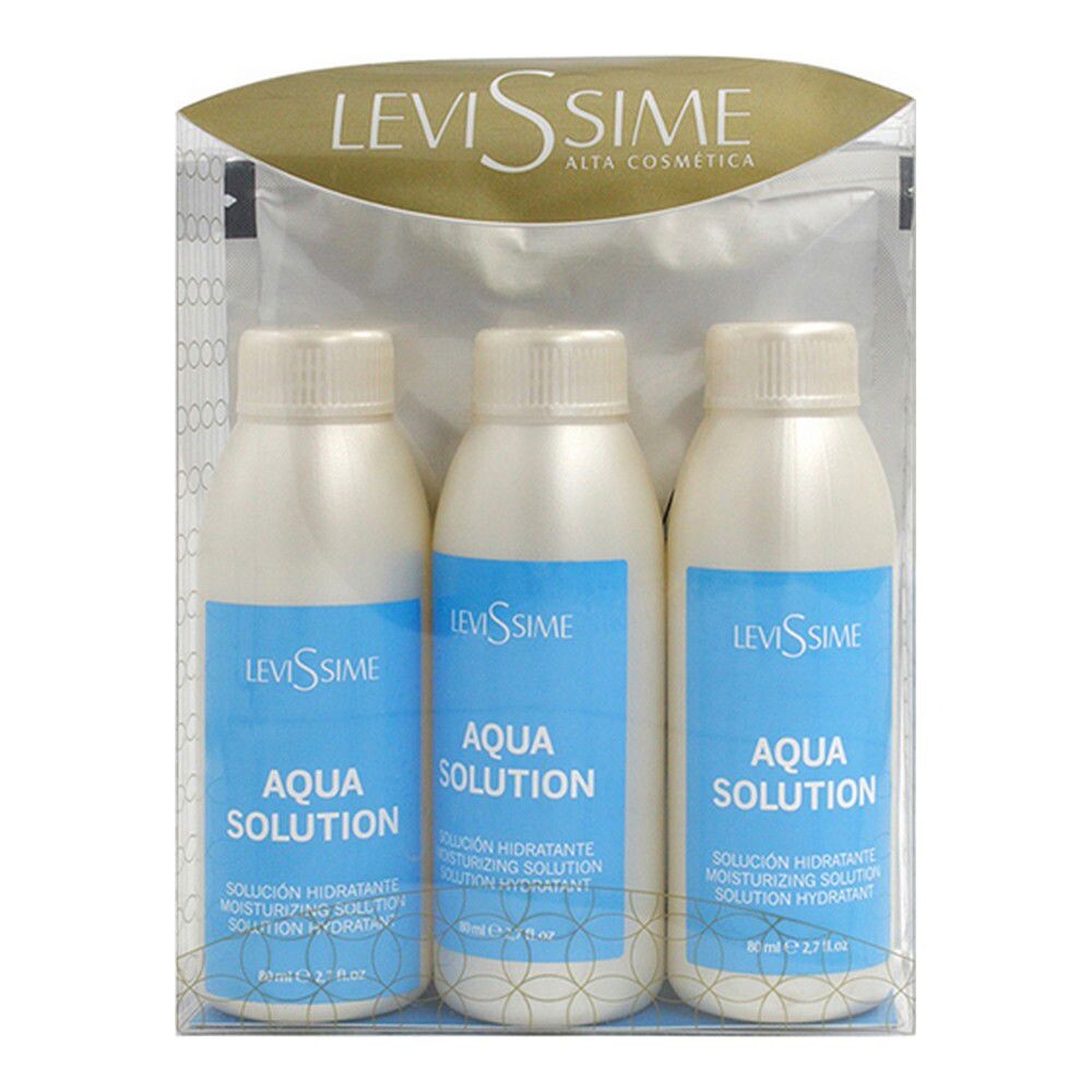 

Маска для лица Pack aqua solution mascarilla facial hidratante Levissime, 3 шт