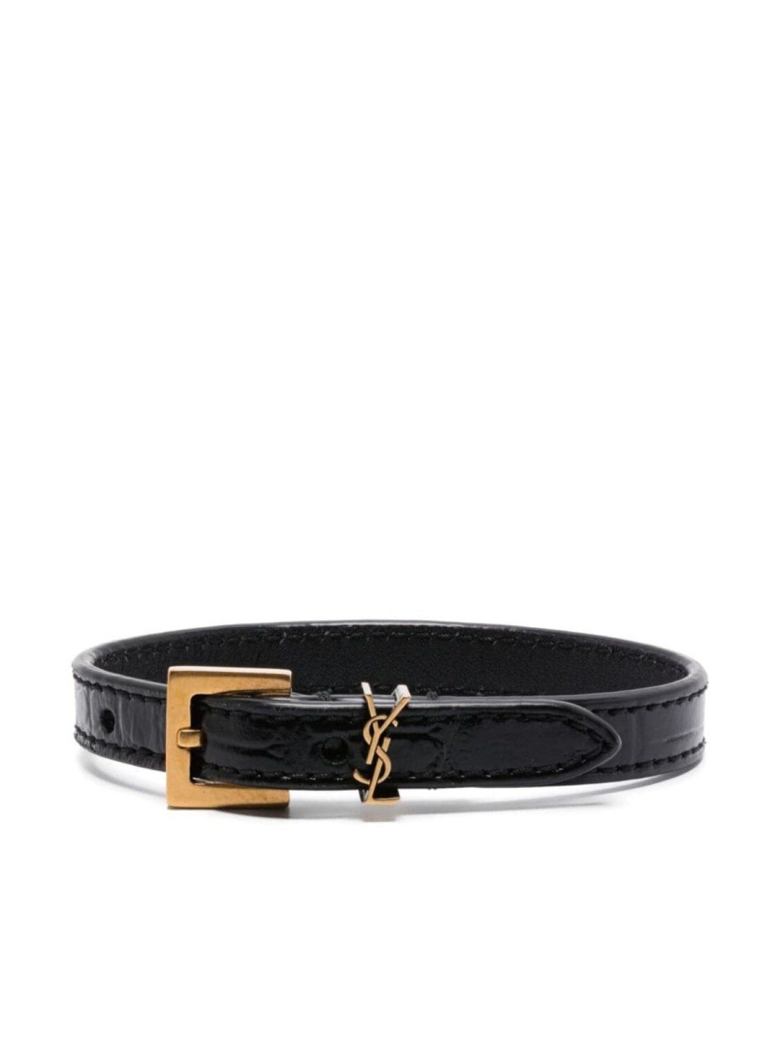 

Браслет Cassandre Belt Saint Laurent, черный
