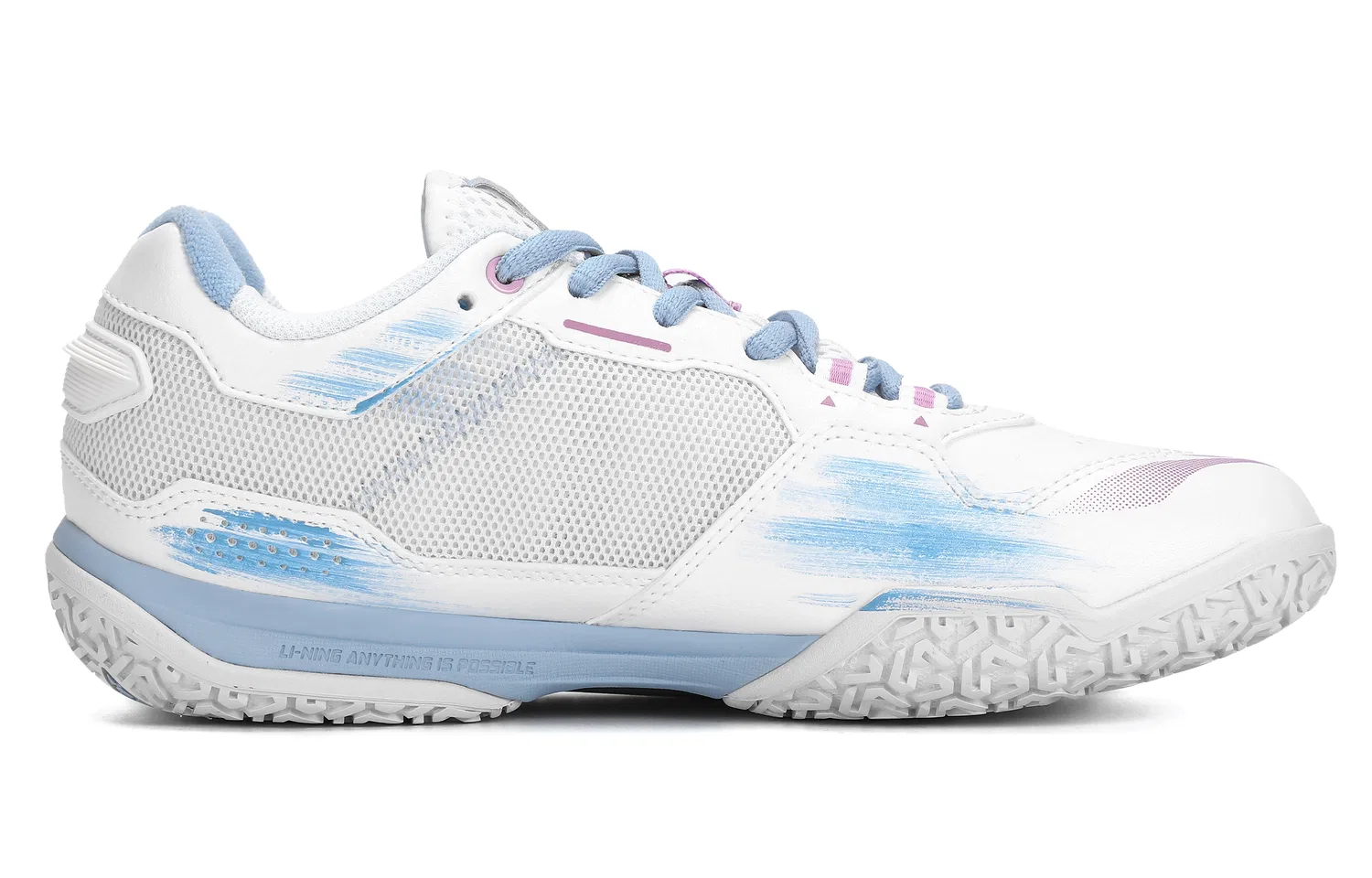 Кроссовки для бадминтона Li-Ning Saga 3LITE Blue Pink — фото 3