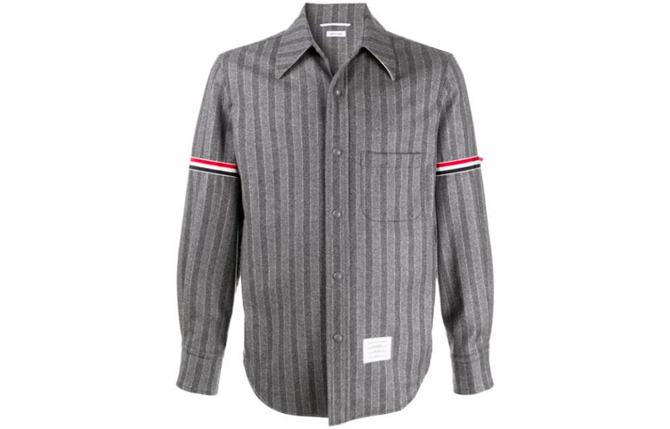 

THOM BROWNE Куртка мужская средне-серый