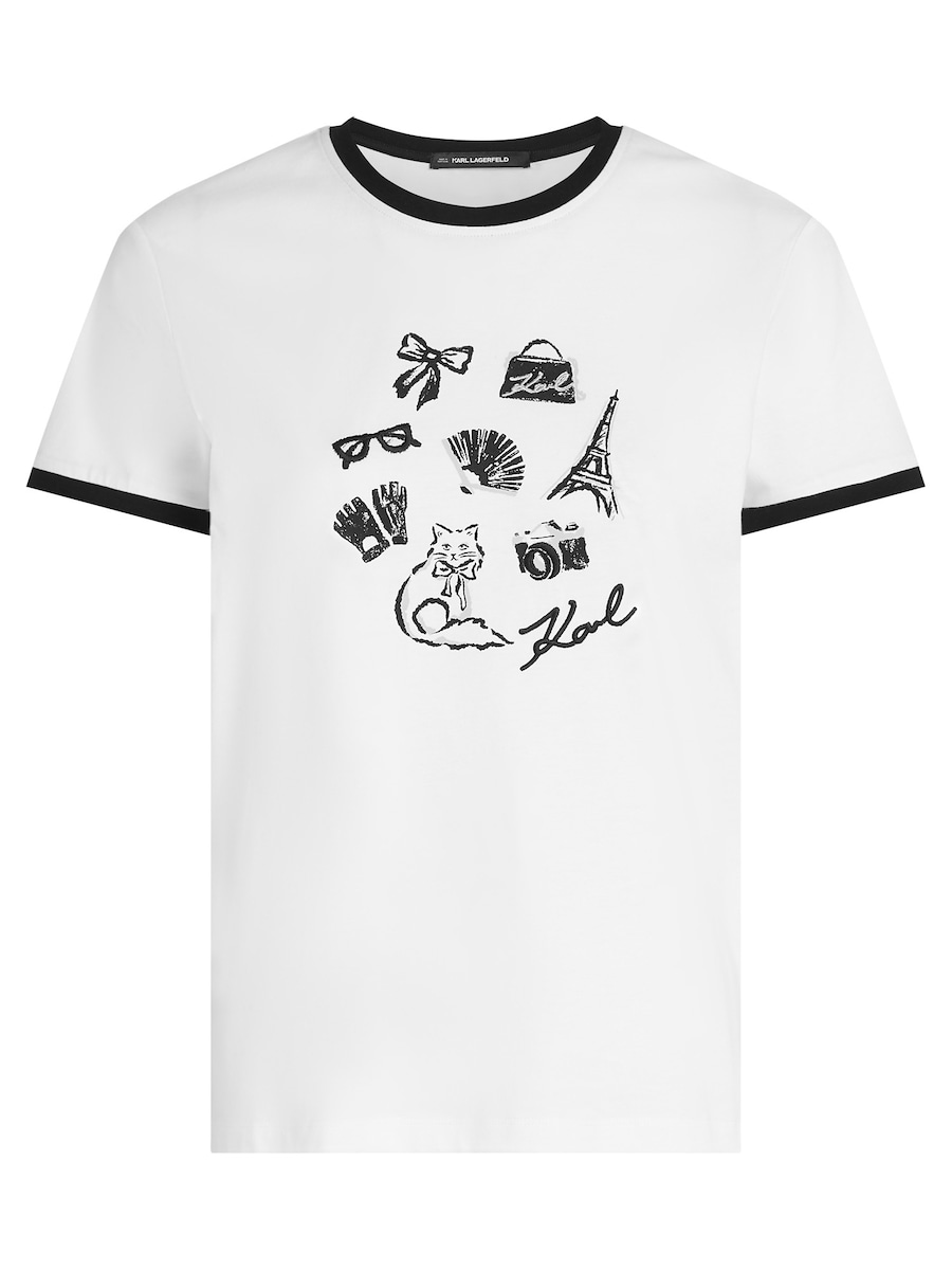 

Рубашка Karl Lagerfeld Charms, белый