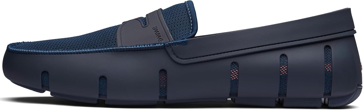 

Мужские лоферы SWIMS Penny слипоны мокасины Классические корабельные/декомочные туфли для мужчин, темно-синий