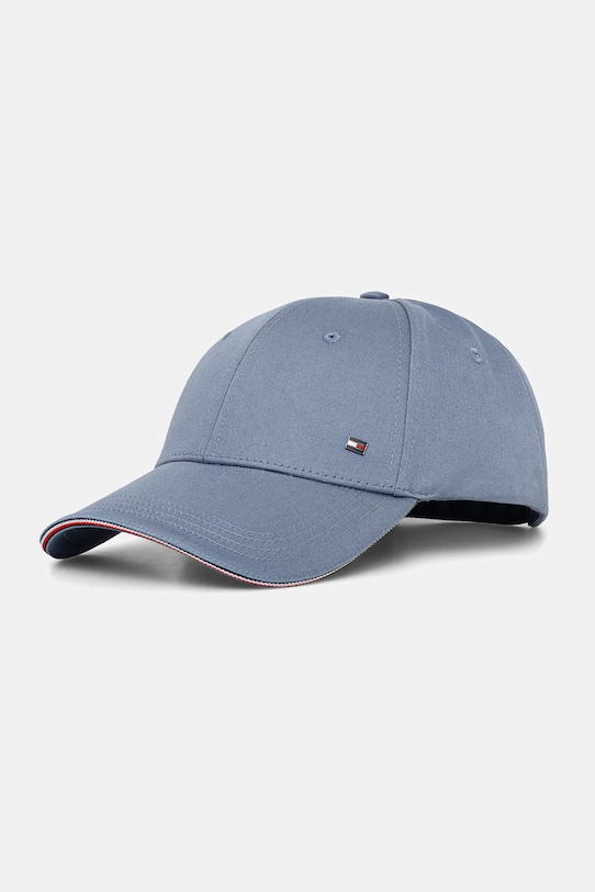 

Хлопковая кепка с козырьком Tommy Hilfiger, синий