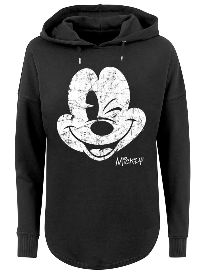 

Пуловер F4NT4STIC Oversized Disney Micky Maus Zeichentrick Since Beaten Face, черный