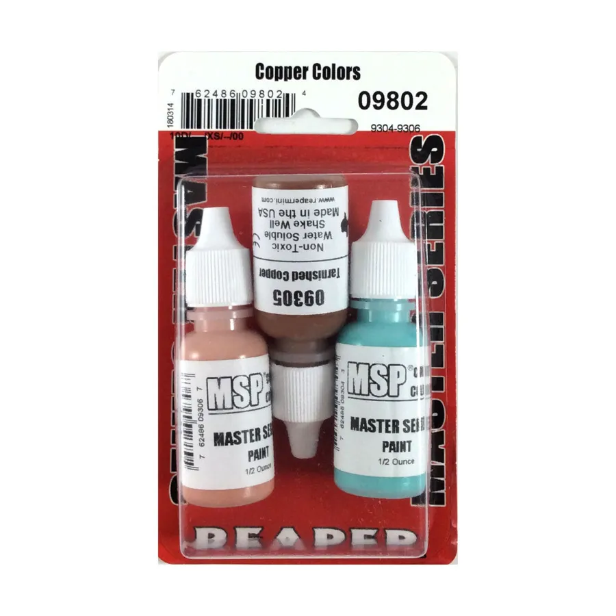 

Медные цвета, Master Series Paints - Triads