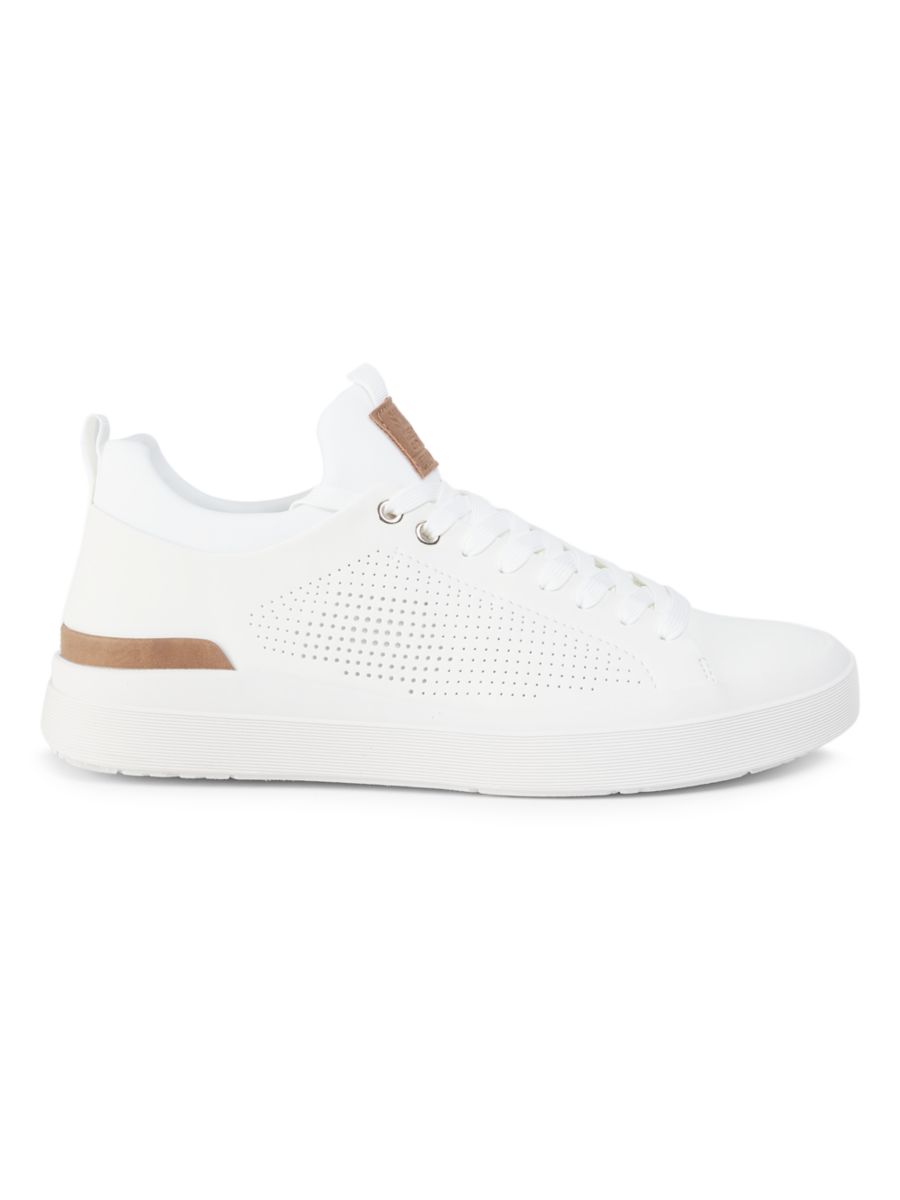 

Кроссовки Plato на перфорированной платформе Steve Madden, белый